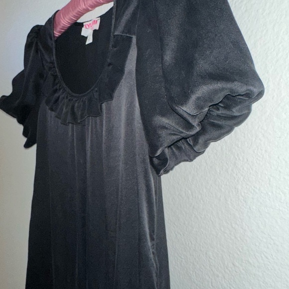 Yumi Kim Kyumi Mini Dress Black 100% silk - Picture 6 of 6